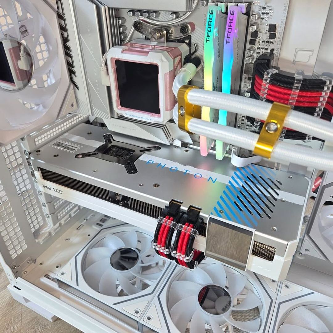 Sold ZORTEK build — Intel Arc A770 16GB · T-Force DDR5