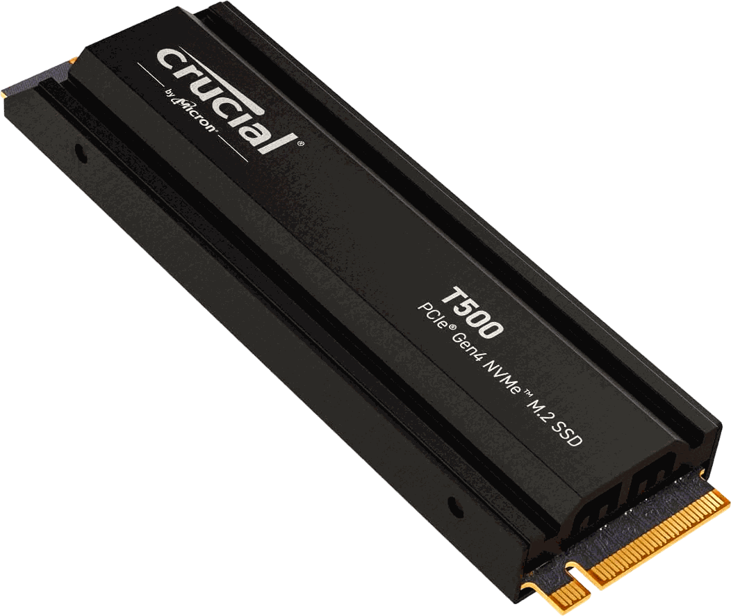 Crucial T500 2TB · PCIe Gen4 NVMe