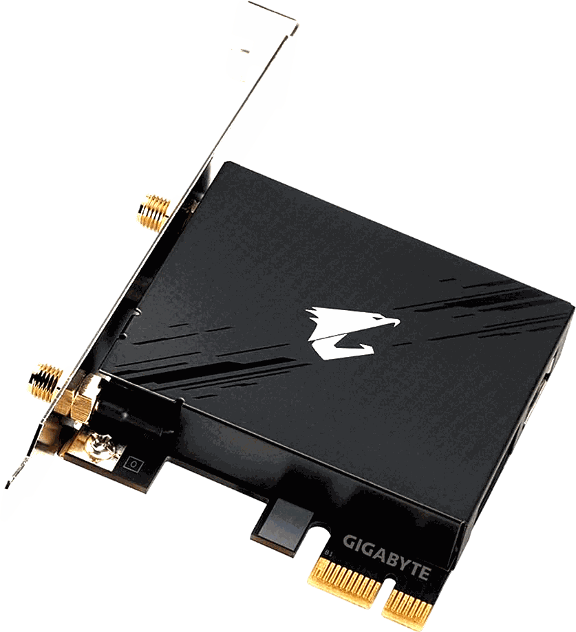 Gigabyte AORUS WiFi 6E · GC-WBAX210